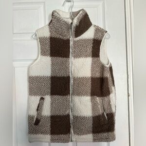 Sherpa vest, rarely worn